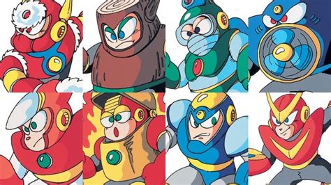 mega man 2 boss list.